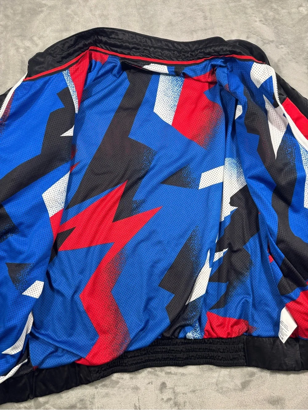 Jordan Paris Saint Germain Jacket Mens SIZE XL Black Red Blue White
